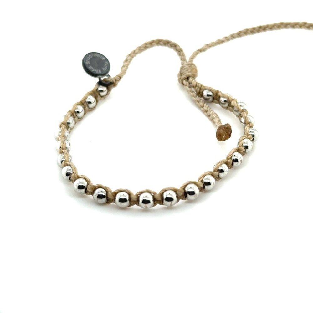 Pura‎ Vida Silver Bead Bracelet